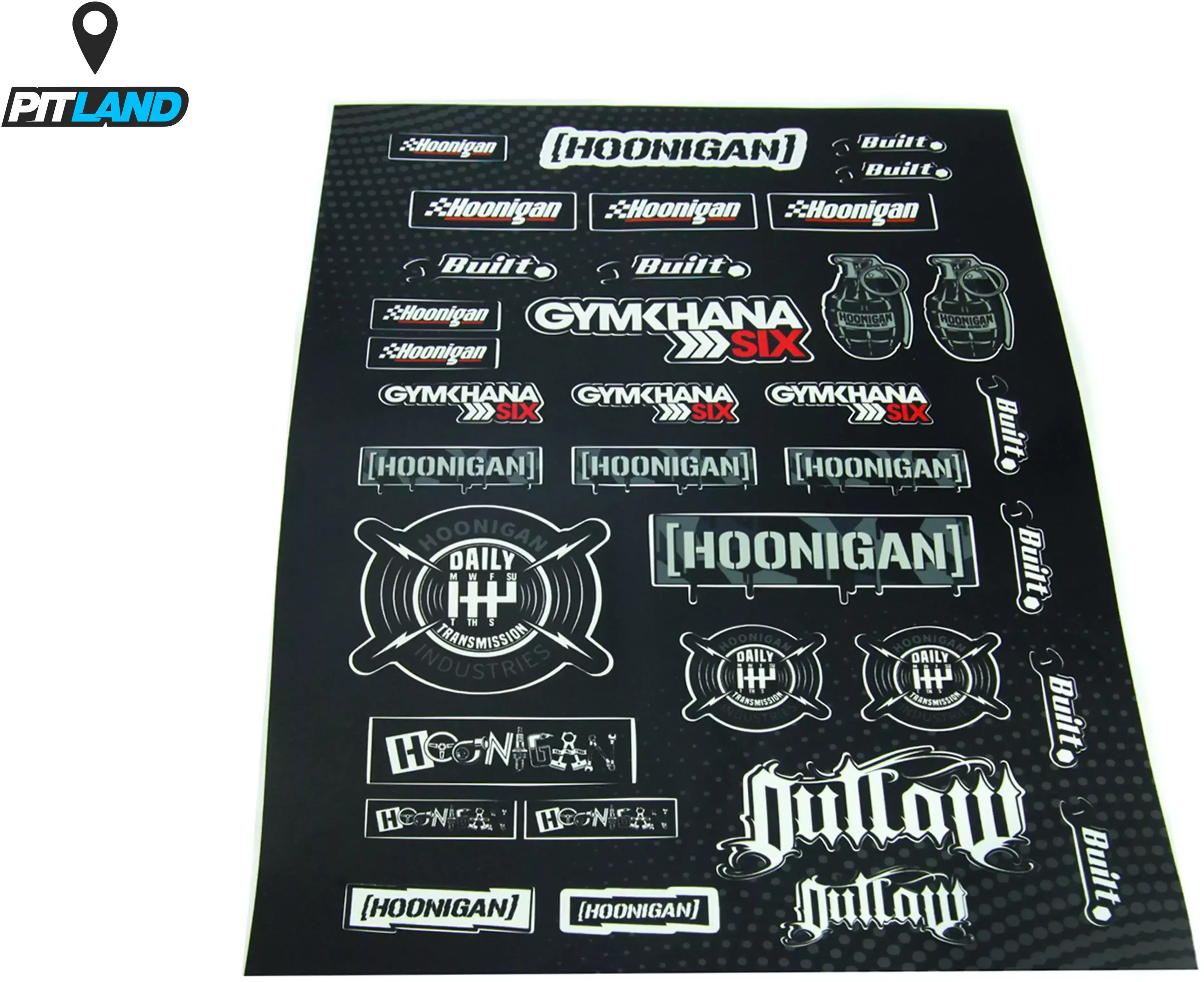 Наклейки Hoonigan A3 винил #6 