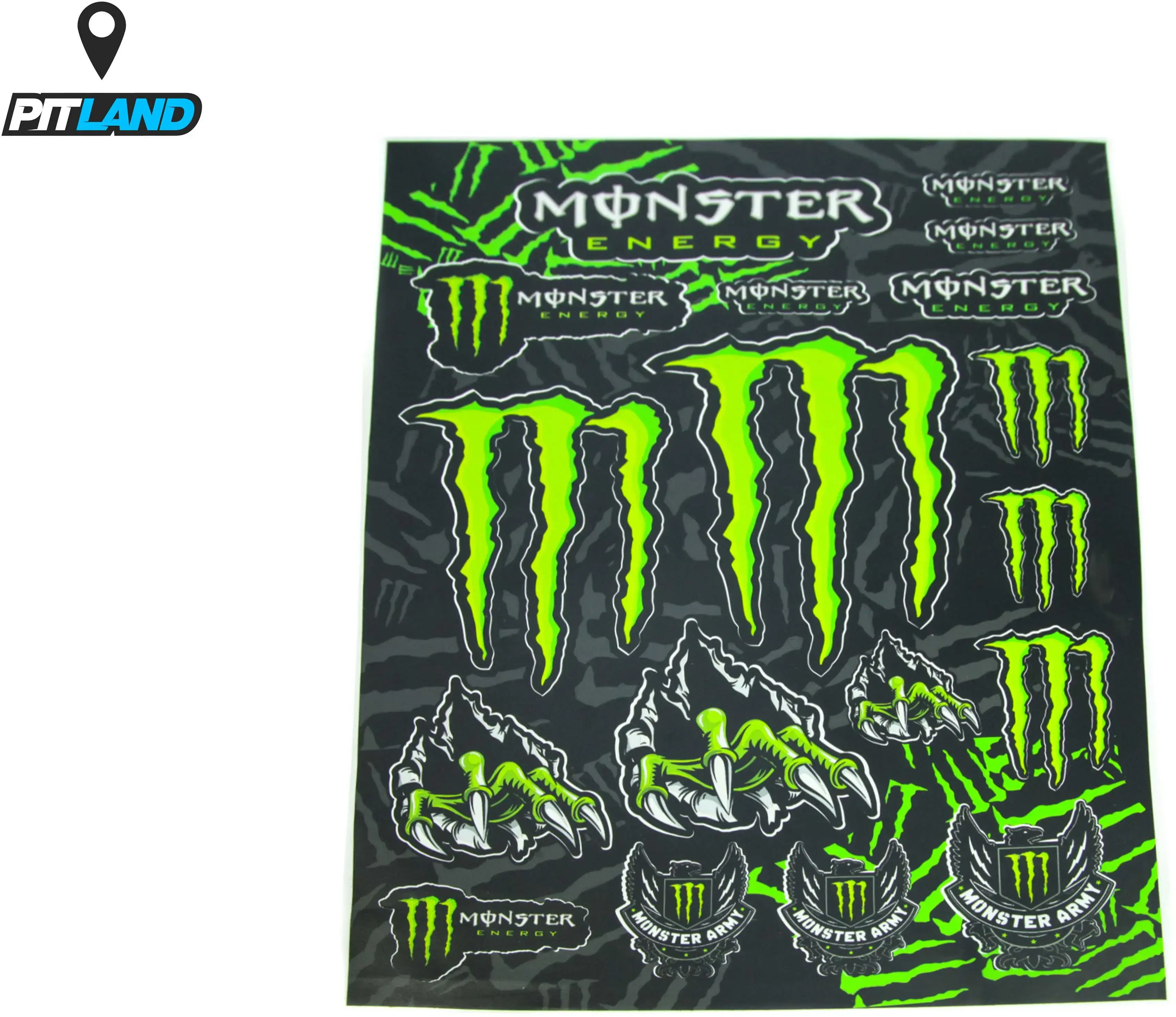 Наклейки Monster Energy classic A3 винил #21