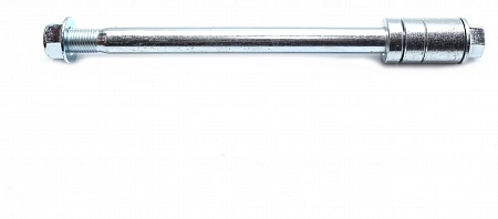 Ось заднего колеса в сборе Kayo (Кайо) Т2 (с 2014 года) M14*1,5; D=15мм; L=225мм Ось заднего колеса в сборе Kayo (Кайо) Т2 (с 2014 года) M14*1,5; D=15мм; L=225мм