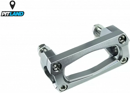Стойки руля в сборе IGP 1-1/8 28,6мм CNC серебряный Стойки руля в сборе IGP 1-1/8 28,6мм CNC серебряный