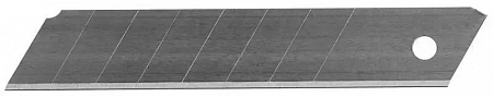 Лезвия STAYER "STANDARD" сегментированные, 18 мм, 10 шт, в боксе 09150-S10 Лезвия STAYER "STANDARD" сегментированные, 18 мм, 10 шт, в боксе 09150-S10