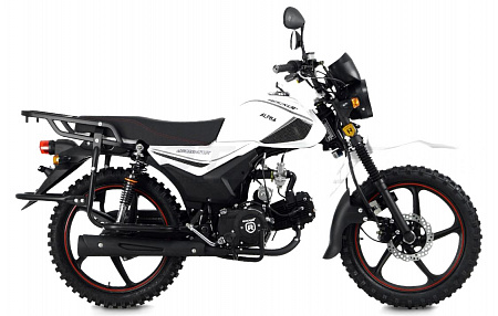 Мопед ROCKOT ALPHA OFFROAD M-12 (белый глянцевый) Мопед ROCKOT ALPHA OFFROAD M-12 (белый глянцевый)