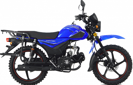 Мопед Rockot Alpha Offroad (Рокот Альфа Оффрод) M-12, синий глянцевый Мопед Rockot Alpha Offroad (Рокот Альфа Оффрод) M-12, синий глянцевый