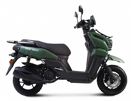 Скутер TMBK Scooter Tank (ТМБК Скутер Танк) 50cc Matte Green Скутер TMBK Scooter Tank (ТМБК Скутер Танк) 50cc Matte Green