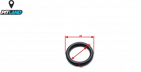 Кольцо уплотнительное O-RING 18x3 Кольцо уплотнительное O-RING 18x3
