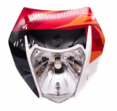 Фара головного света Regulmoto Athlete LED в сборе, графика 2022 Фара головного света Regulmoto Athlete LED в сборе, графика 2022