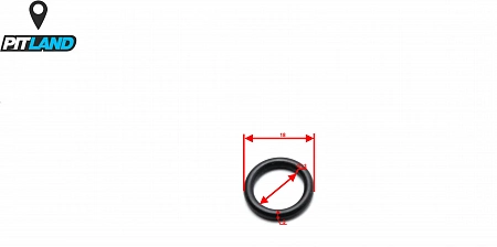Кольцо уплотнительное O-RING 9.4x2.4 174MN-3 (CBS300) ZS Кольцо уплотнительное O-RING 9.4x2.4 174MN-3 (CBS300) ZS