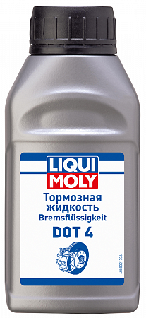 Тормозная жидкость Liqui Moly Bremsenflussigkeit DOT 4 (0,25 л) Тормозная жидкость Liqui Moly Bremsenflussigkeit DOT 4 (0,25 л)