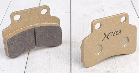 Колодки тормозные дисковые #8 X-TECH (less-metallic) медь Колодки тормозные дисковые #8 X-TECH (less-metallic) медь