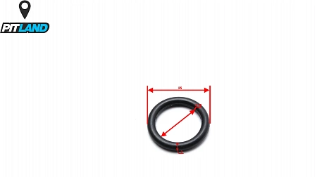 Кольцо уплотнительное O-RING 17x2.5 Кольцо уплотнительное O-RING 17x2.5