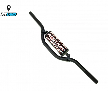 Руль алюминиевый RENTHAL 7/8 MINI MX Kawasaki KX85 780-01-BK (737 x 101 мм)-Черный Руль алюминиевый RENTHAL 7/8 MINI MX Kawasaki KX85 780-01-BK (737 x 101 мм)-Черный