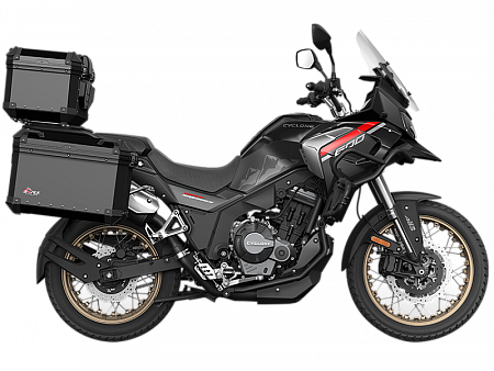 Мотоцикл Cyclone (Циклон) RX600 ADV (SR600GY) 2025 ПТС черный Мотоцикл Cyclone (Циклон) RX600 ADV (SR600GY) 2025 ПТС черный