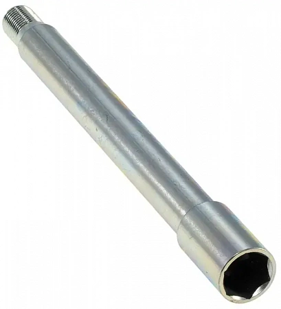 Ось переднего колеса M16*1,5; D=20; L=195/230мм Kayo (Кайо) K6 Ось переднего колеса M16*1,5; D=20; L=195/230мм Kayo (Кайо) K6